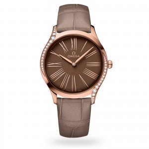 omega de ville dames bruin 36mm horloge