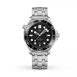 omega seamaster heren zwart 42mm horloge