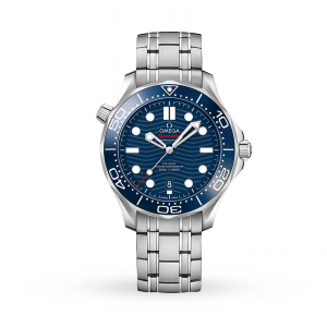 omega seamaster heren blauw 42mm horloge