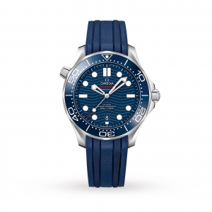 omega seamaster heren blauw 42mm horloge