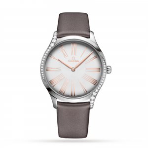 omega tresor heren zilver 39mm horloge