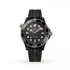 omega seamaster heren zwart 44mm horloge