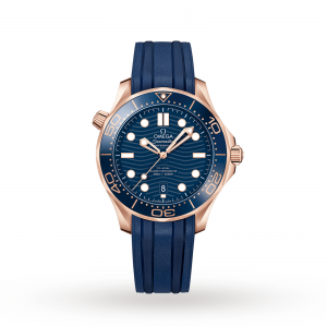 omega seamaster heren blauw 42mm horloge