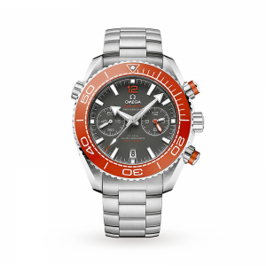 omega planet ocean heren grijs 45.5mm horloge