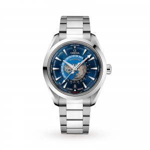 omega seamaster aqua terra heren blauw 43mm horloge
