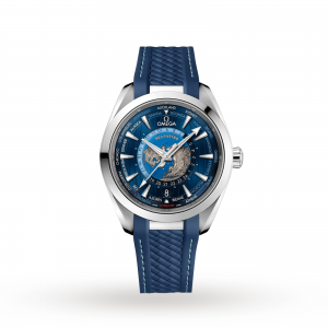 Omega Aqua Terra 150M Omega Co ‑ Axial Master Chronometer GMT Worldtimer 43 mm
