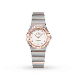 omega constellation dames zilver 25mm horloge