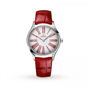 omega tresor dames wit 36mm horloge