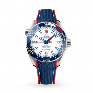 omega planet ocean heren wit 43mm horloge