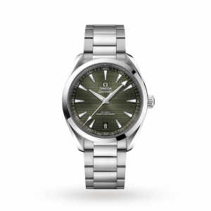 omega seamaster aqua terra heren groen 41mm horloge