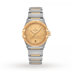 Omega Constellation Mens geel 36mm horloge