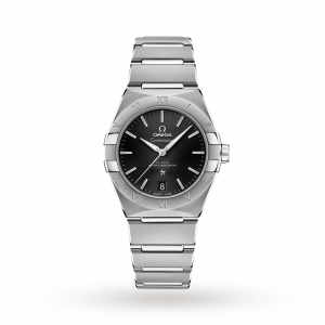 omega constellation heren zwart 36mm horloge