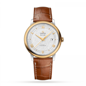 omega de ville heren zilver 39.5mm horloge