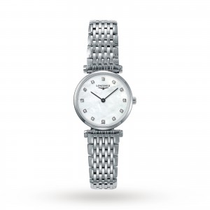 longines la grande classique dames parelmoer 24mm horloge