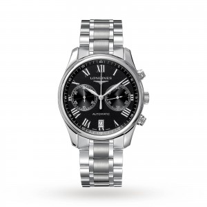 longines master collection heren zwart 40mm horloge