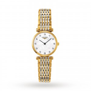longines la grande classique dames parelmoer 24mm horloge