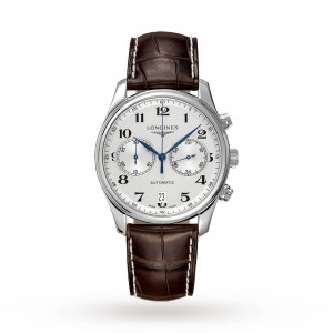 longines master collection heren zilver 40mm horloge