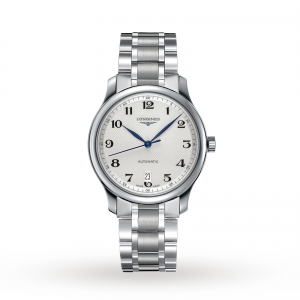 longines master collection heren zilver 39mm horloge