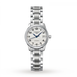 longines master collection dames zilver 25.5mm horloge