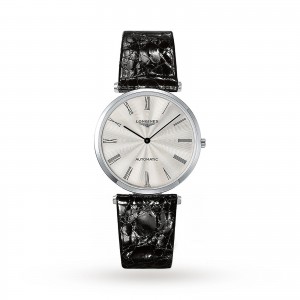 longines la grande classique heren zilver 36mm horloge