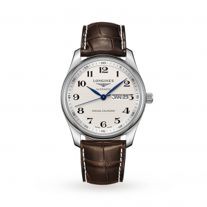 longines master collection heren zilver 40mm horloge