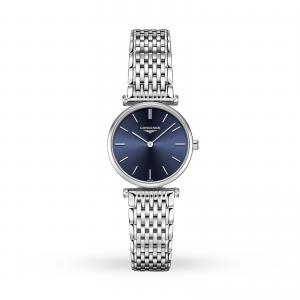 longines la grande classique dames blauw 24mm horloge
