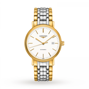 longines presence heren wit 40mm horloge