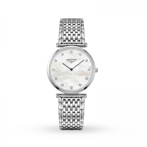 longines la grande classique dames parelmoer 33mm horloge