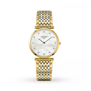 longines la grande classique dames parelmoer 33mm horloge