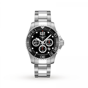 longines hydroconquest heren grijs 43mm horloge