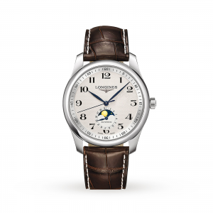 longines master collection heren zilver 40mm horloge