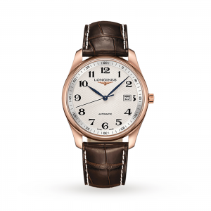 longines master collection heren zilver 40mm horloge