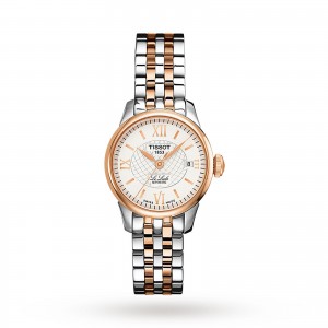 tissot le locle dames creme 25mm horloge