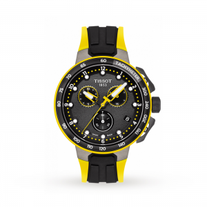 tissot t-race heren zwart 44.5mm horloge