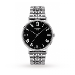 tissot t-classic heren zwart 38mm horloge