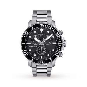 tissot t-sport heren zwart 43mm horloge