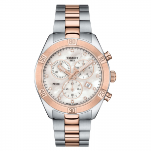 tissot t-classic dames parelmoer 38mm horloge