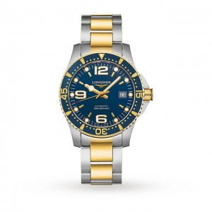 longines hydroconquest heren blauw 41mm horloge