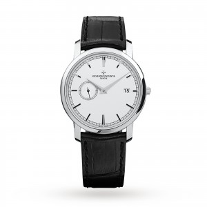vacheron constantin traditionnelle heren zilver 38mm horloge