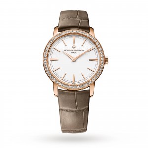 vacheron constantin traditionnelle dames zilver 33mm horloge