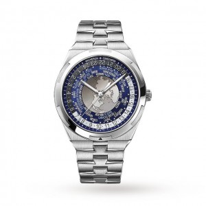 vacheron constantin overzeese heren blauw 43.5mm horloge