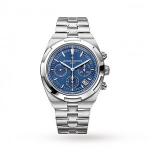 vacheron constantin overzeese heren blauw 42.5mm horloge