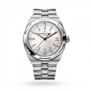 vacheron constantin overzeese heren zilveren 41mm horloge