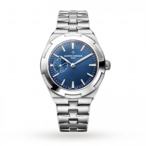 vacheron constantin overzeese heren blauw 37mm horloge