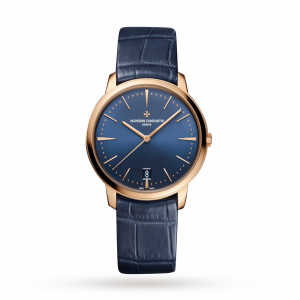 vacheron constantin patrimony heren blauw 36mm horloge