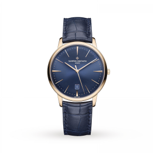 vacheron constantin patrimony heren blauw 40mm horloge