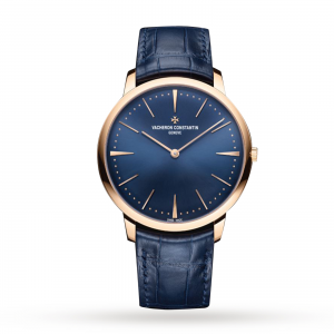 vacheron constantin patrimony heren blauw 40mm horloge