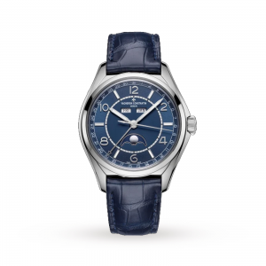 vacheron constantin fiftysix heren blauw 40mm horloge