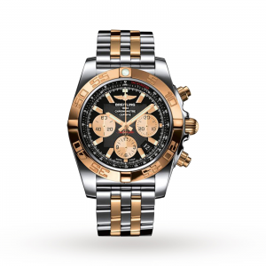 breitling chronomat heren zwart 41mm horloge