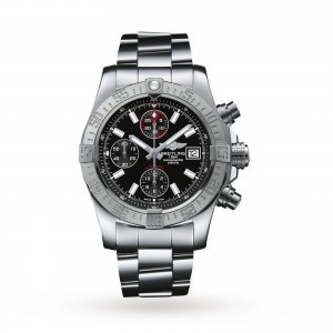 breitling avenger heren zwart 43mm horloge